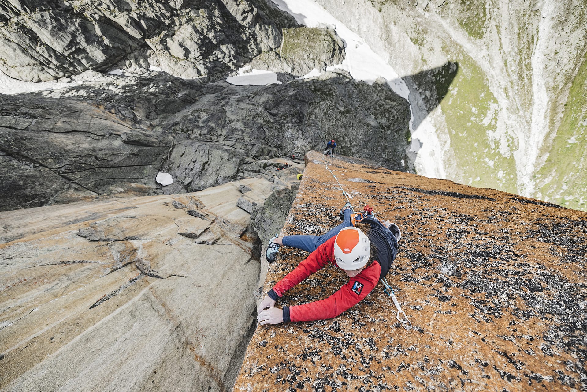 falaise Le plaisir de la grimpe - accompagnement escalade en falaise